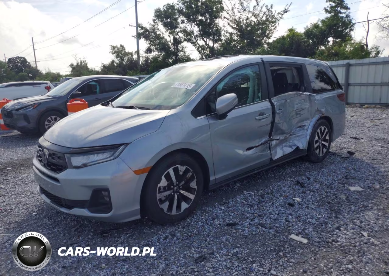 2026 Honda Odyssey Exl VIN:5FNRL6H60TB036657 - 1