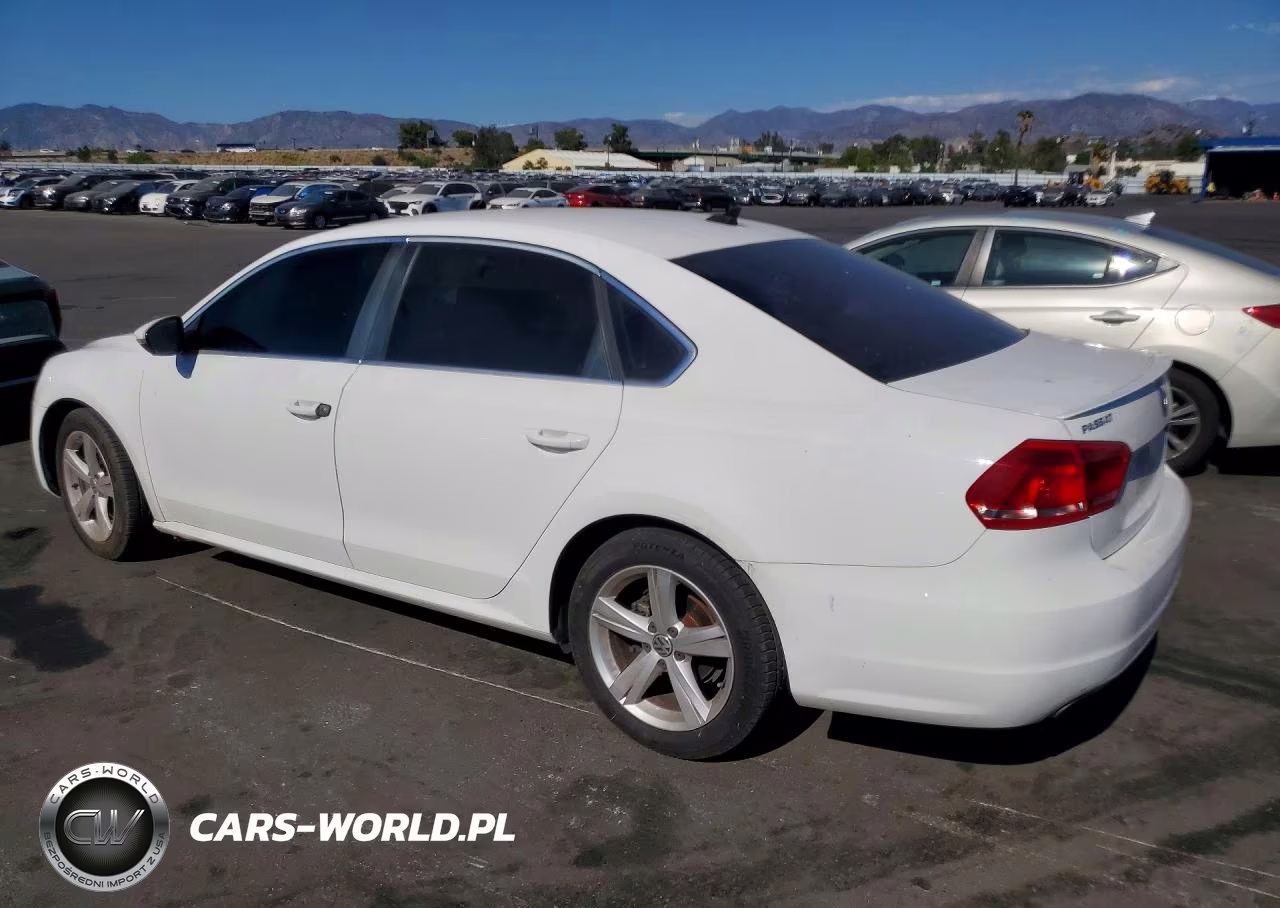 2012 Volkswagen Passat Se VIN:1VWBP7A3XCC089369 - 2