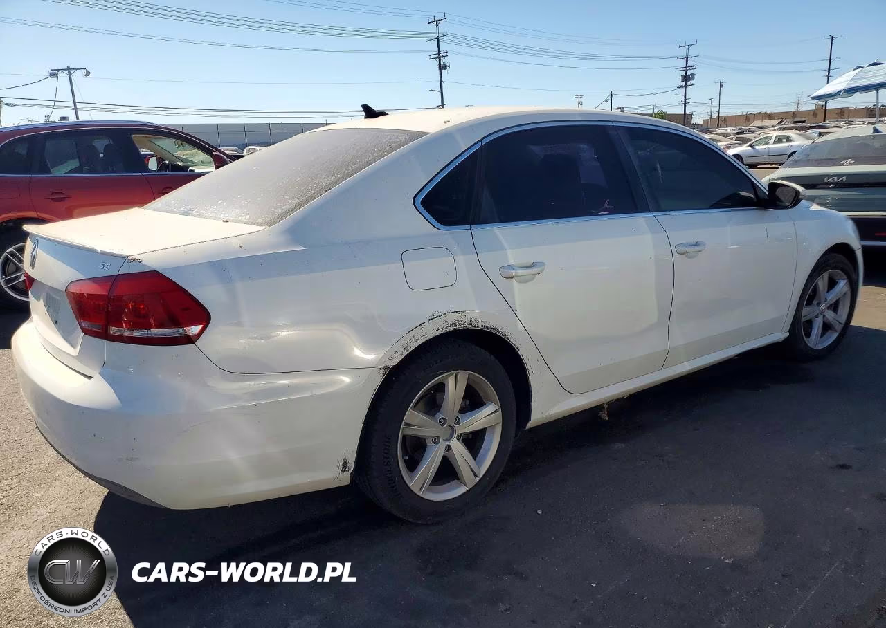 2012 Volkswagen Passat Se VIN:1VWBP7A3XCC089369 - 3