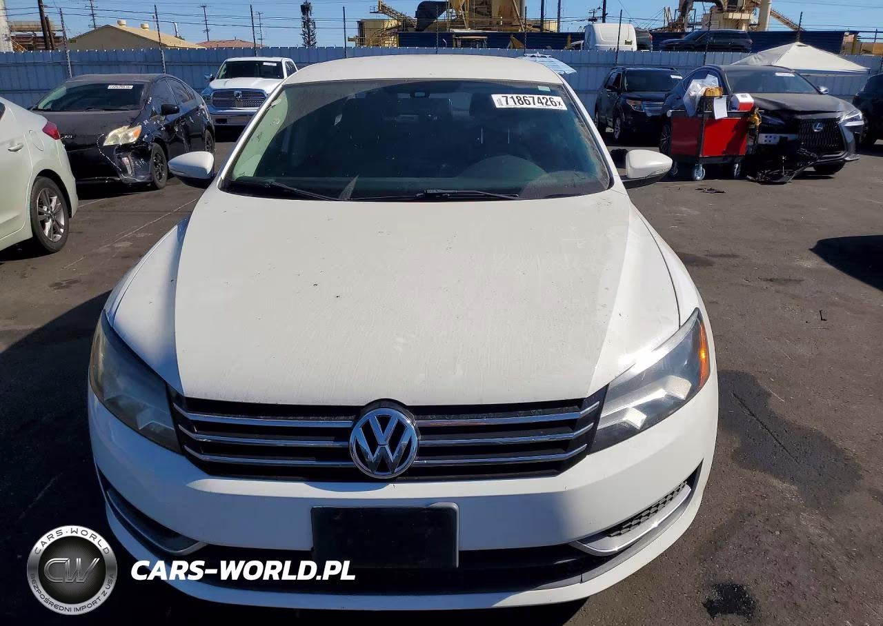 2012 Volkswagen Passat Se VIN:1VWBP7A3XCC089369 - 5