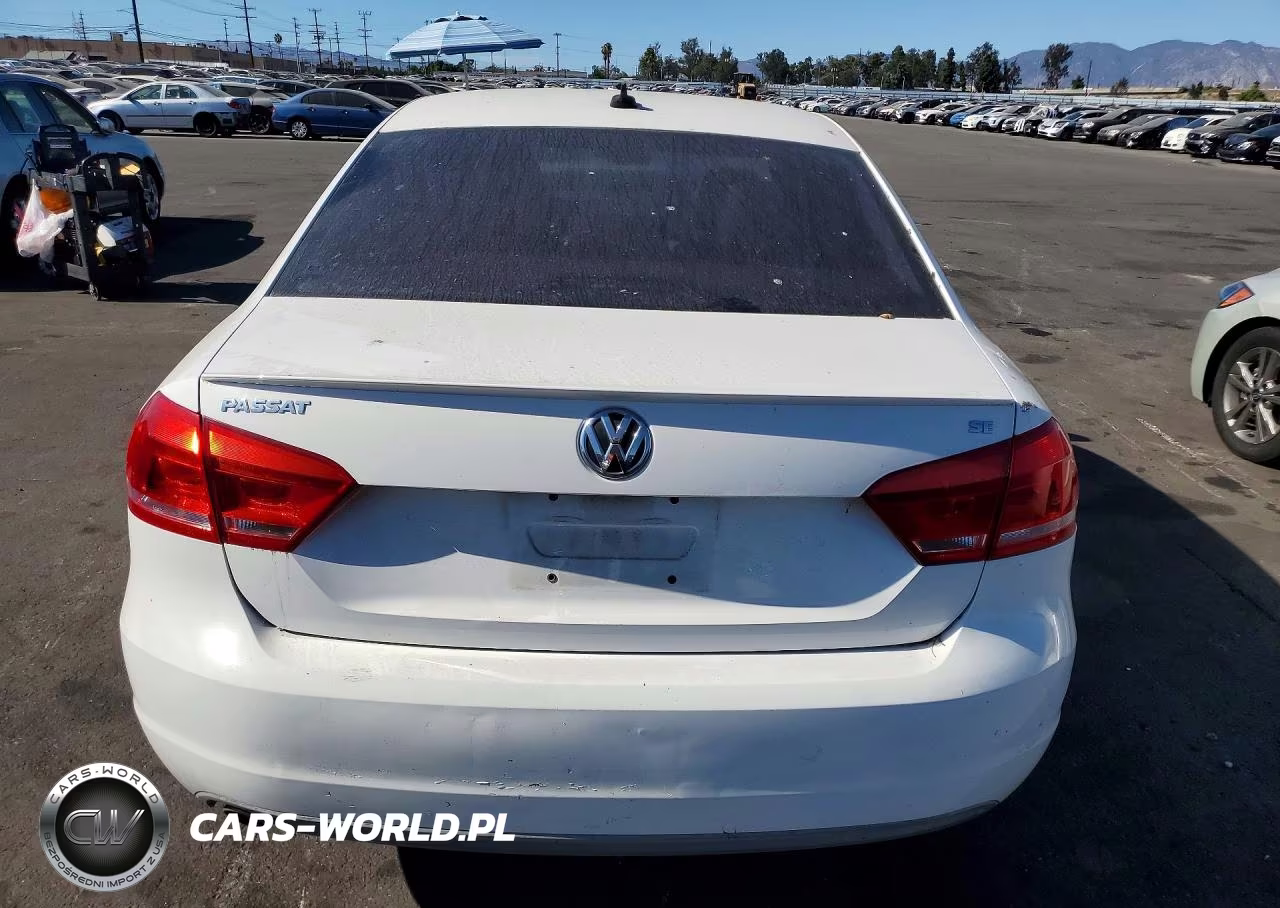2012 Volkswagen Passat Se VIN:1VWBP7A3XCC089369 - 6