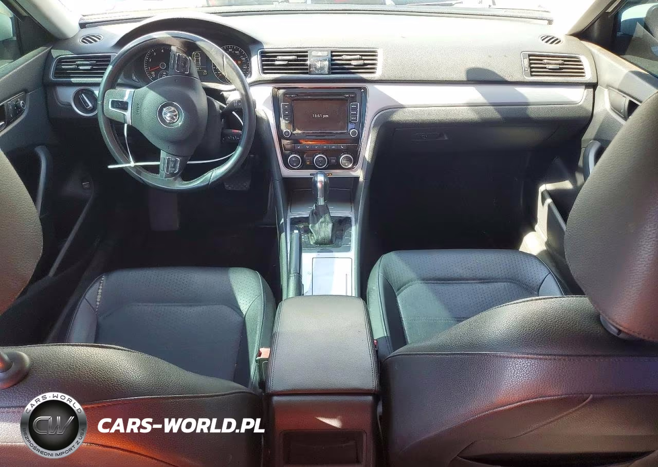 2012 Volkswagen Passat Se VIN:1VWBP7A3XCC089369 - 8