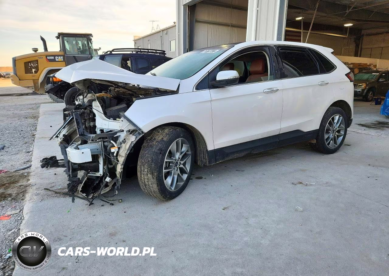 2016 Ford Edge Titanium VIN:2FMPK4K8XGBC41782 - 1