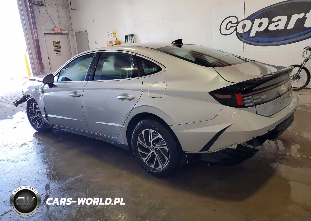 2026 Hyundai Sonata Hybrid Blue VIN:KMHL24JJ8TA158599 - 2