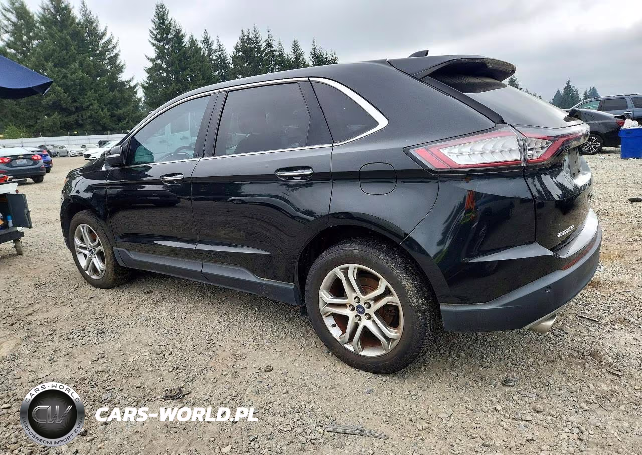 2015 Ford Edge Titanium VIN:2FMTK4K82FBB17647 - 2