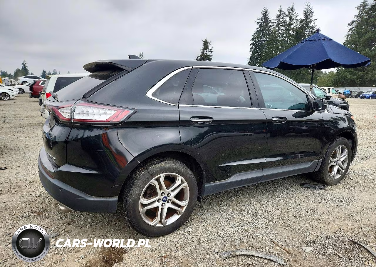 2015 Ford Edge Titanium VIN:2FMTK4K82FBB17647 - 3
