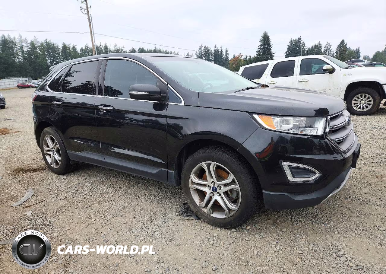 2015 Ford Edge Titanium VIN:2FMTK4K82FBB17647 - 4