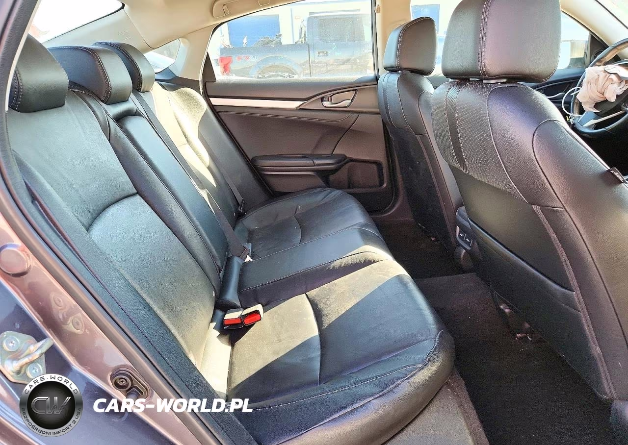 2017 Honda Civic Touring VIN:19XFC1F92HE021965 - 10