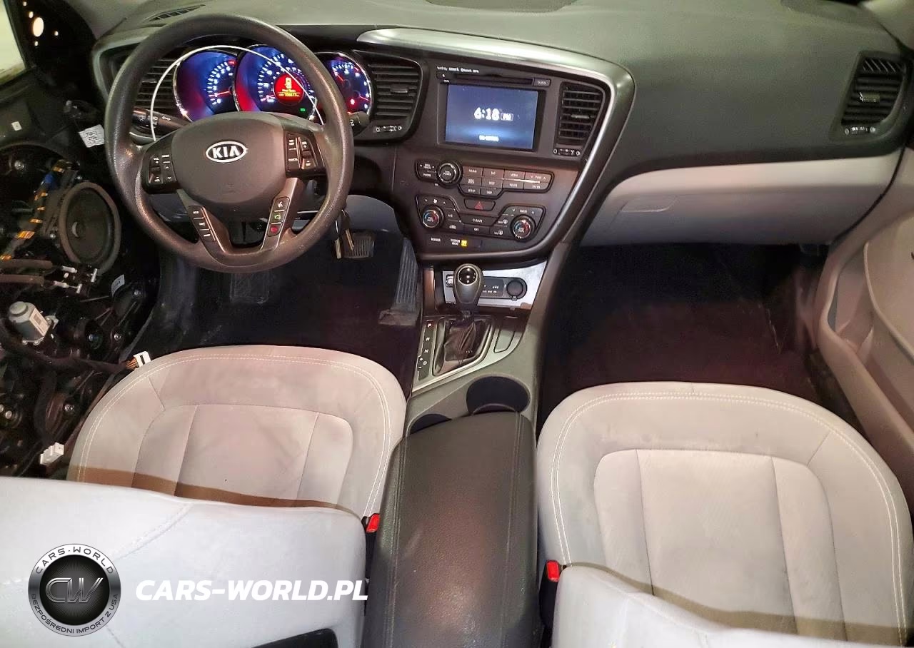 2011 Kia Optima Lx VIN:KNAGM4A79B5187750 - 8