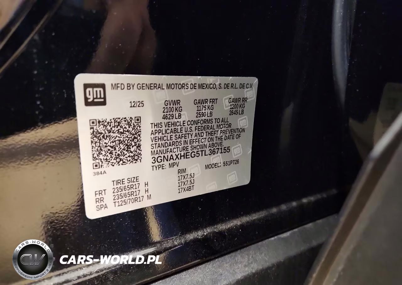 2026 Chevrolet Equinox Lt VIN:3GNAXHEG5TL367155 - 13
