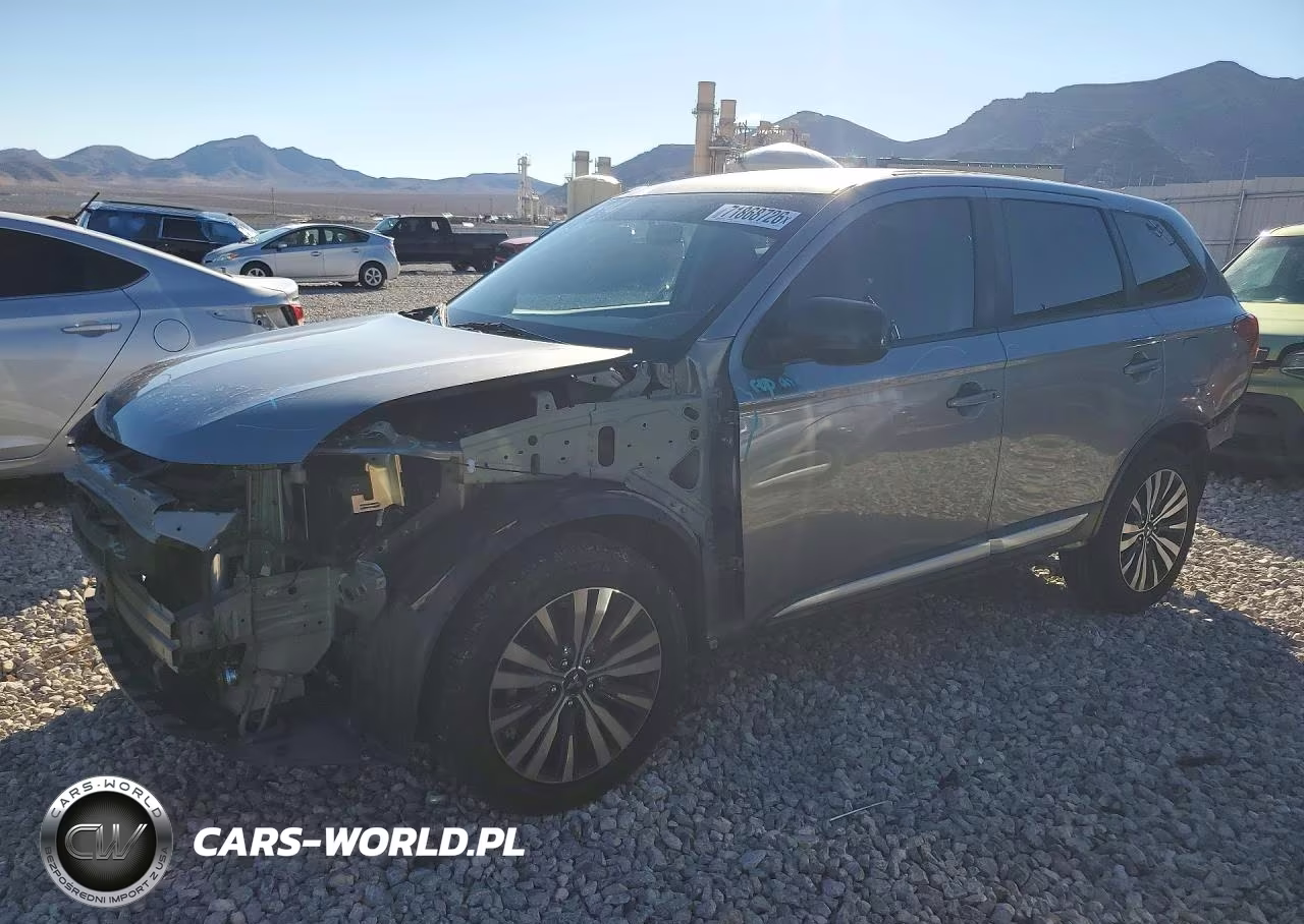2020 Mitsubishi Outlander Es VIN:JA4AD2A39LZ007312 - 1