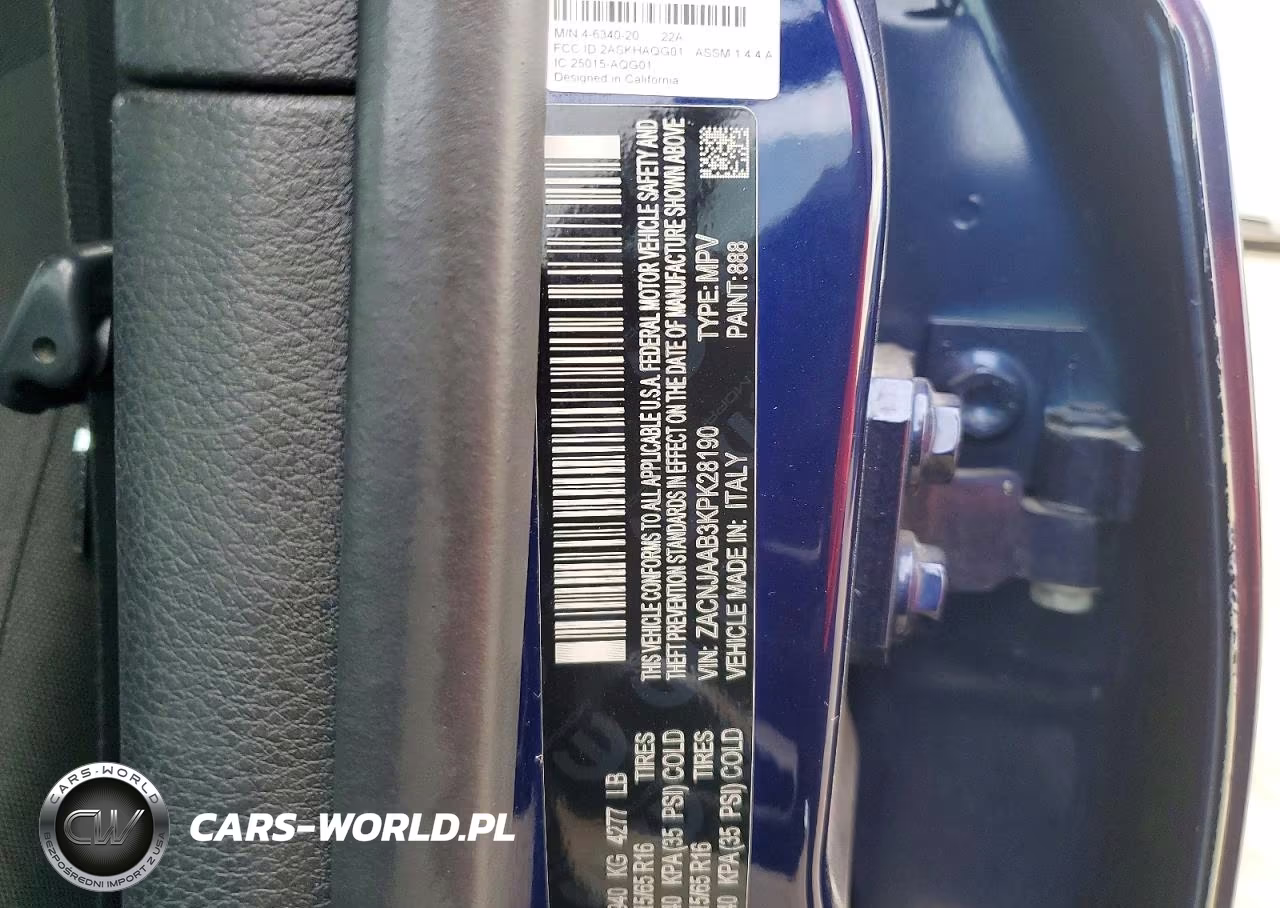 2019 Jeep Renegade Sport VIN:ZACNJAAB3KPK28190 - 13