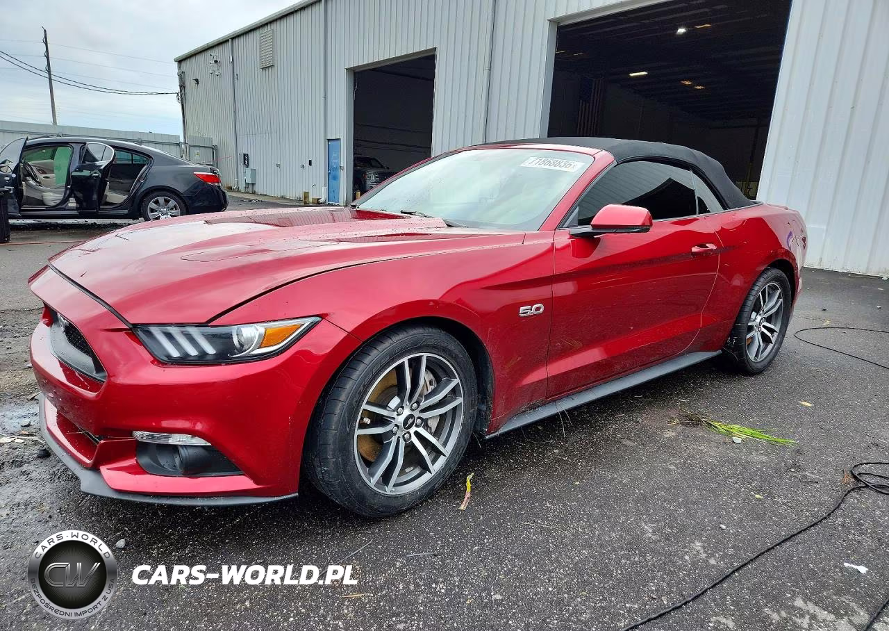 2017 Ford Mustang Gt VIN:1FATP8FF1H5292507 - 1