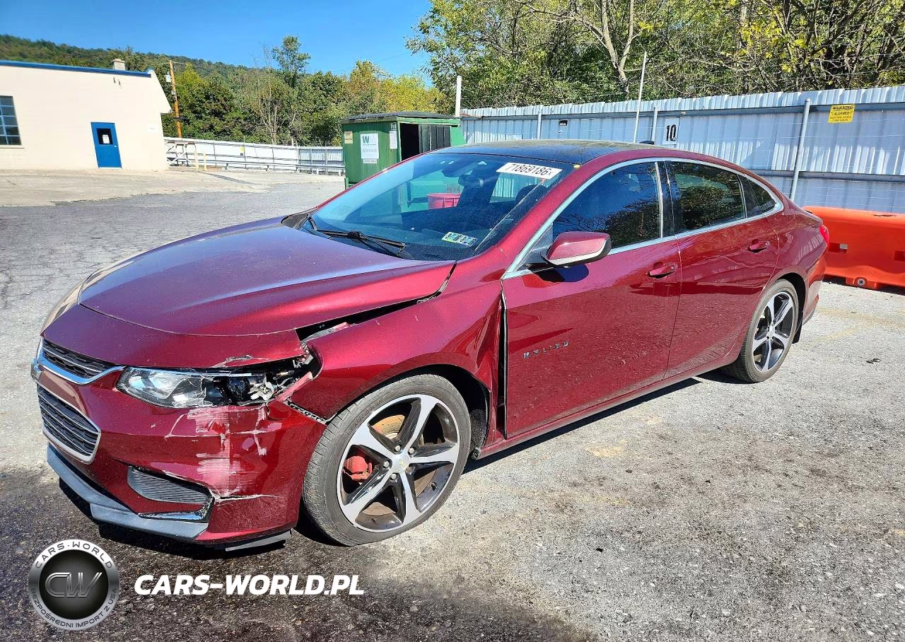 2016 Chevrolet Malibu Ls VIN:1G1ZC5ST4GF201144 - 1