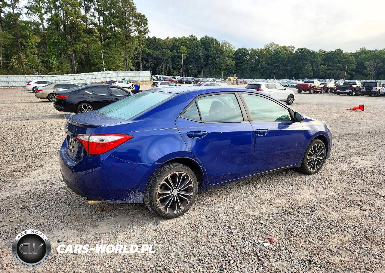 2014 Toyota Corolla S Plus VIN:2T1BURHE6EC119315 - 3
