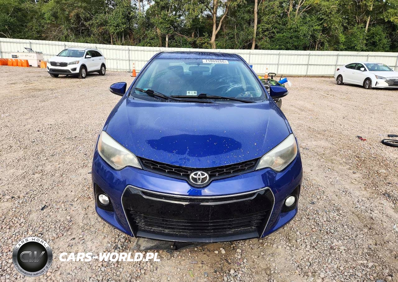 2014 Toyota Corolla S Plus VIN:2T1BURHE6EC119315 - 5