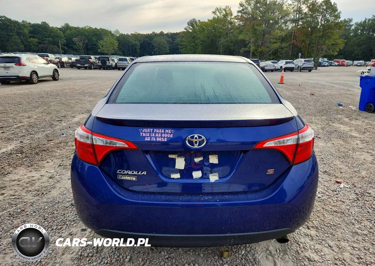 2014 Toyota Corolla S Plus VIN:2T1BURHE6EC119315 - 6