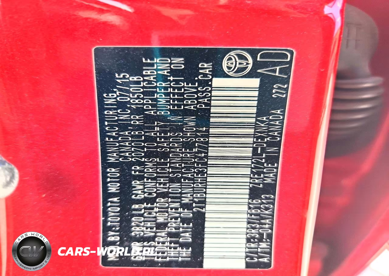 2015 Toyota Corolla Le VIN:2T1BURHE3FC477814 - 13