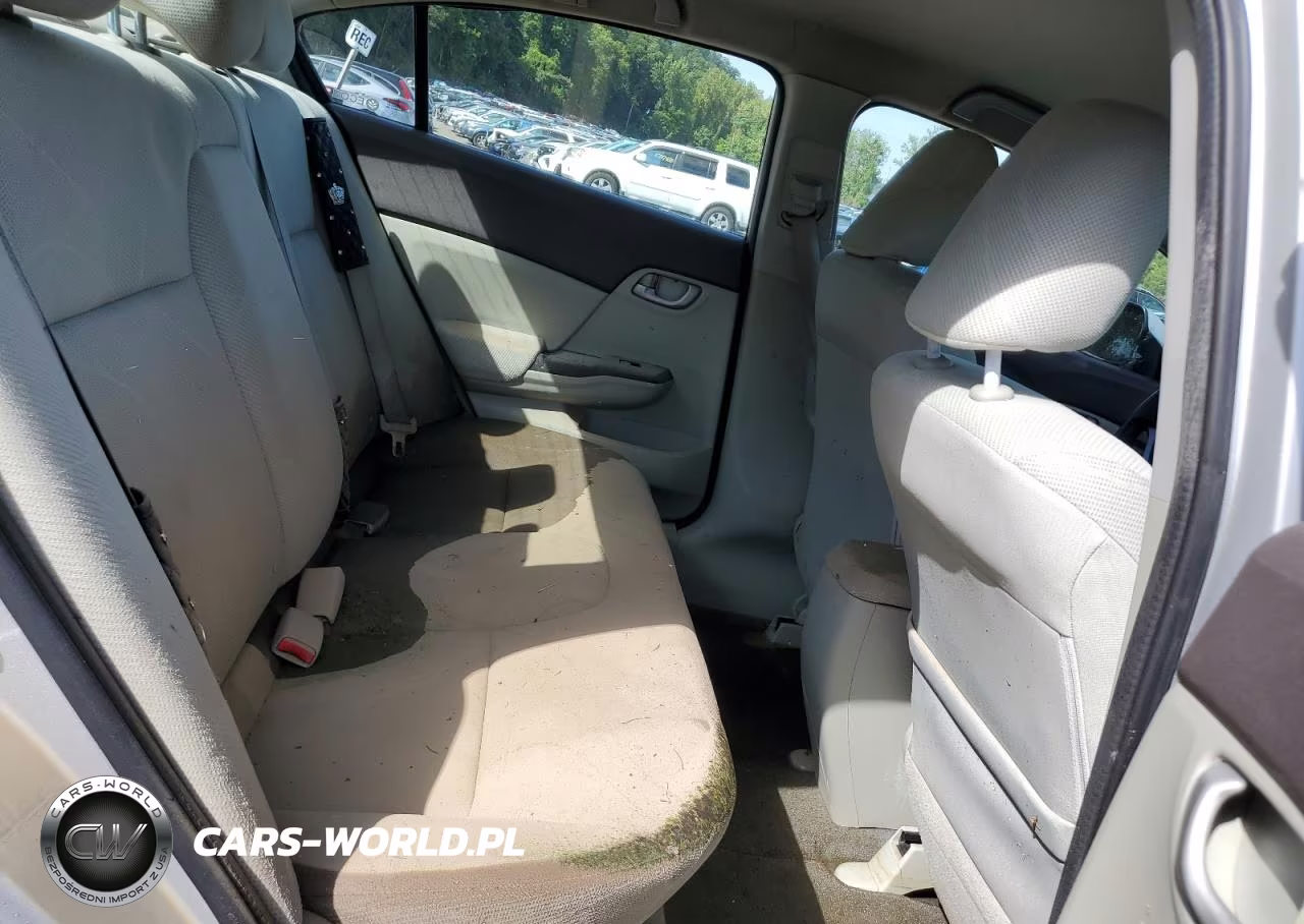 2012 Honda Civic Lx VIN:2HGFB2F5XCH563223 - 10