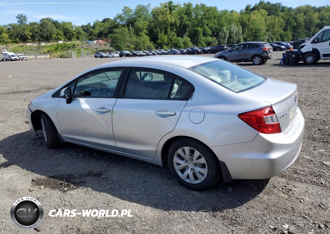 2012 Honda Civic Lx VIN:2HGFB2F5XCH563223 - 2