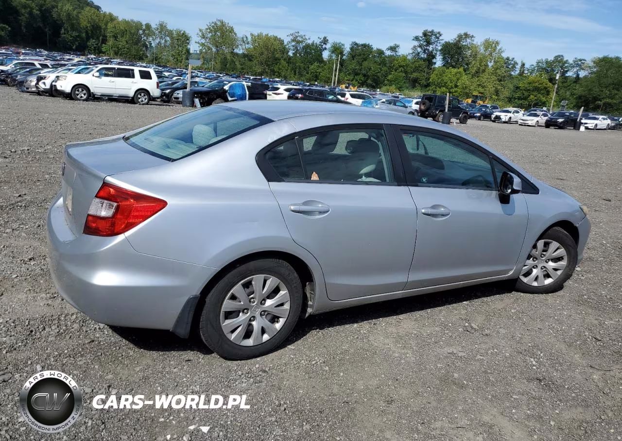 2012 Honda Civic Lx VIN:2HGFB2F5XCH563223 - 3