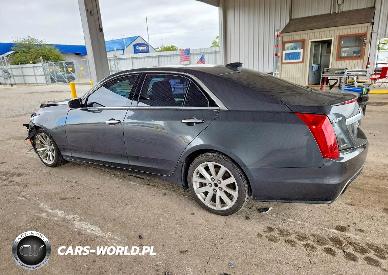 2017 Cadillac Cts Luxury VIN:1G6AX5SX8H0147849 - 2