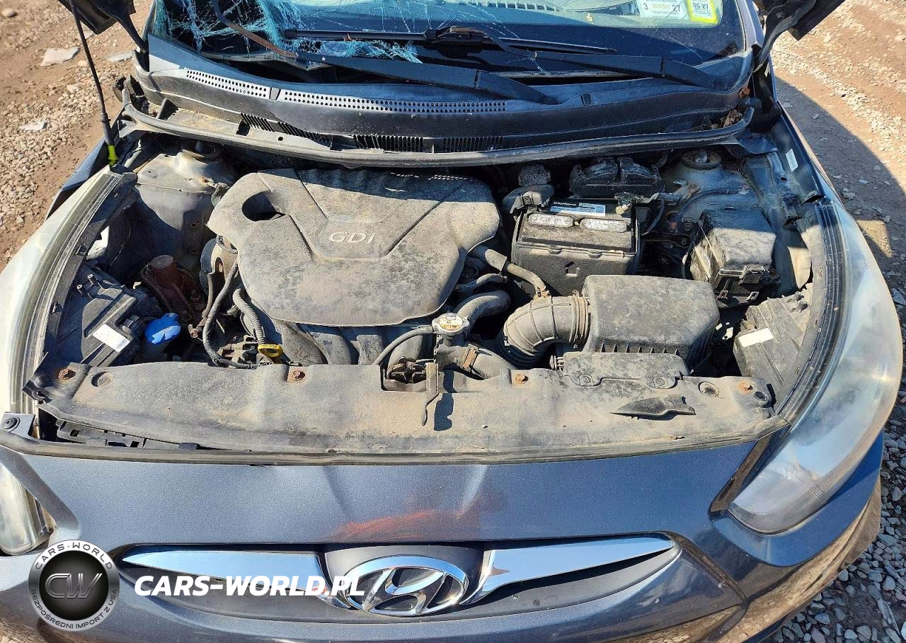 2012 Hyundai Accent Gls VIN:KMHCT4AE7CU114723 - 11