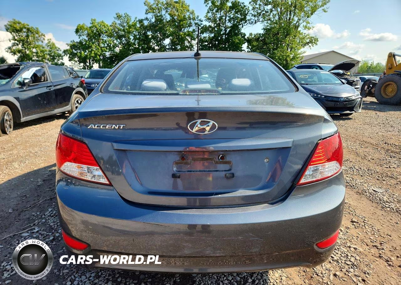 2012 Hyundai Accent Gls VIN:KMHCT4AE7CU114723 - 6