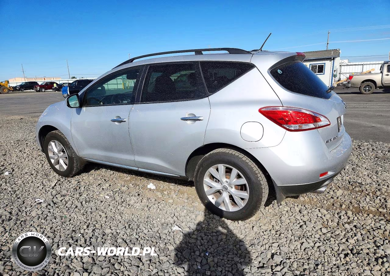 2013 Nissan Murano S VIN:JN8AZ1MU4DW203770 - 2