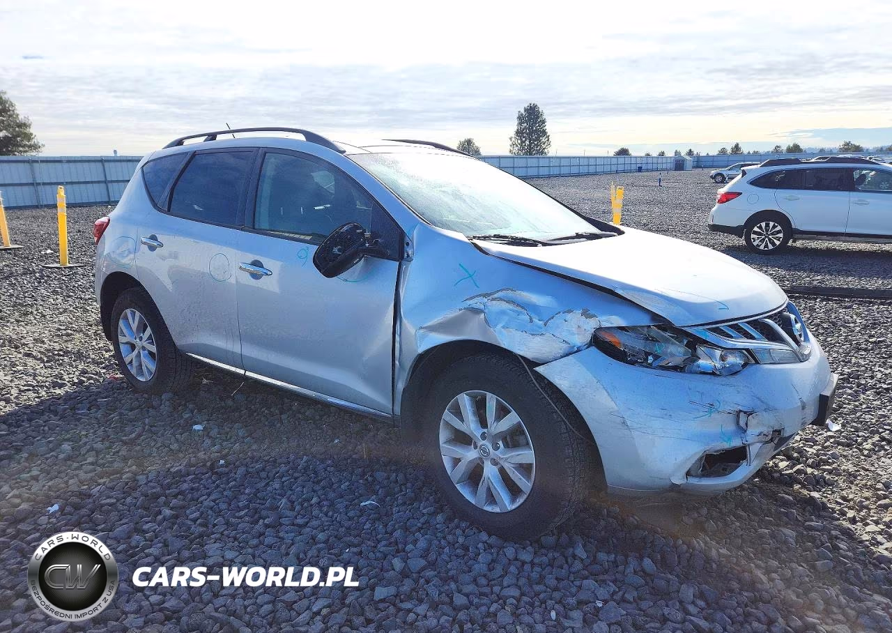 2013 Nissan Murano S VIN:JN8AZ1MU4DW203770 - 4