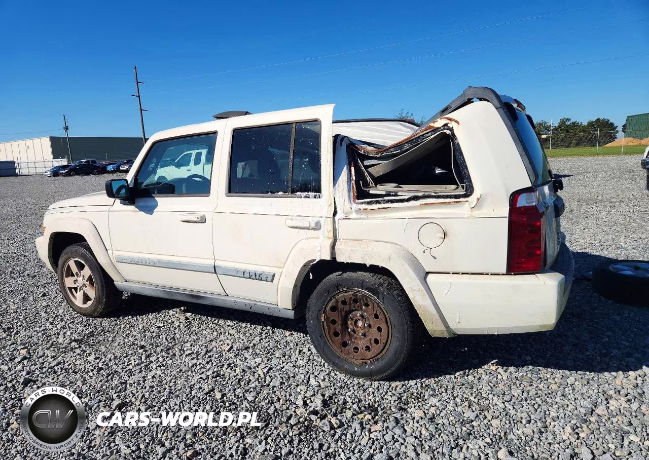 2008 Jeep Commander Sport VIN:1J8HH48K08C117993 - 2