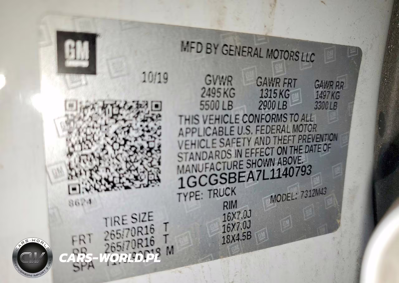 2020 Chevrolet Colorado VIN:1GCGSBEA7L1140793 - 13