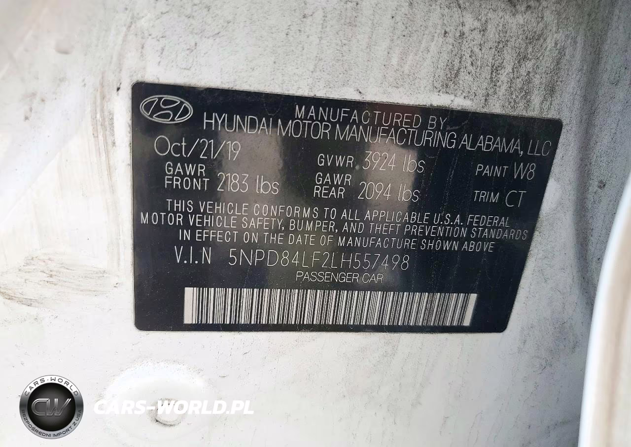 2020 Hyundai Elantra Sel VIN:5NPD84LF2LH557498 - 12