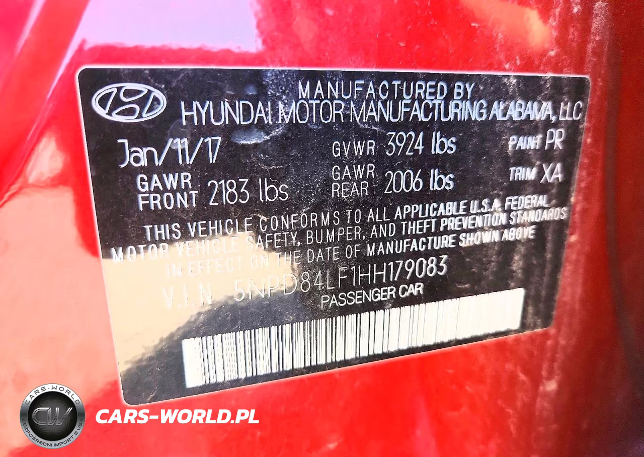 2017 Hyundai Elantra Se VIN:5NPD84LF1HH179083 - 13