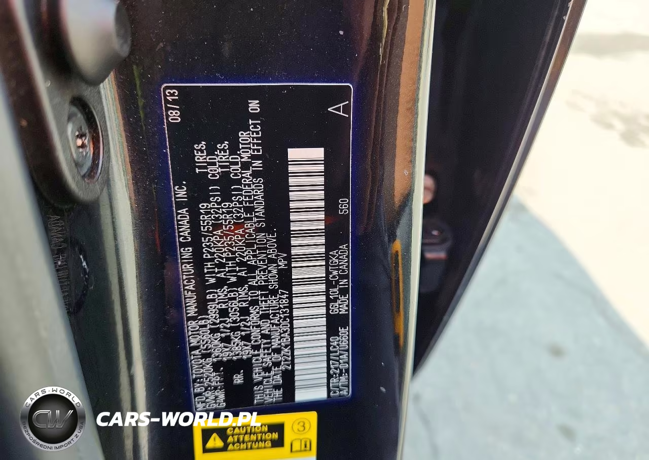 2013 Lexus Rx 350 VIN:2T2ZK1BA3DC131847 - 14