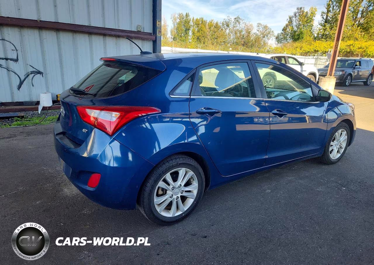 2014 Hyundai Elantra Gt Base VIN:KMHD35LHXEU164973 - 3