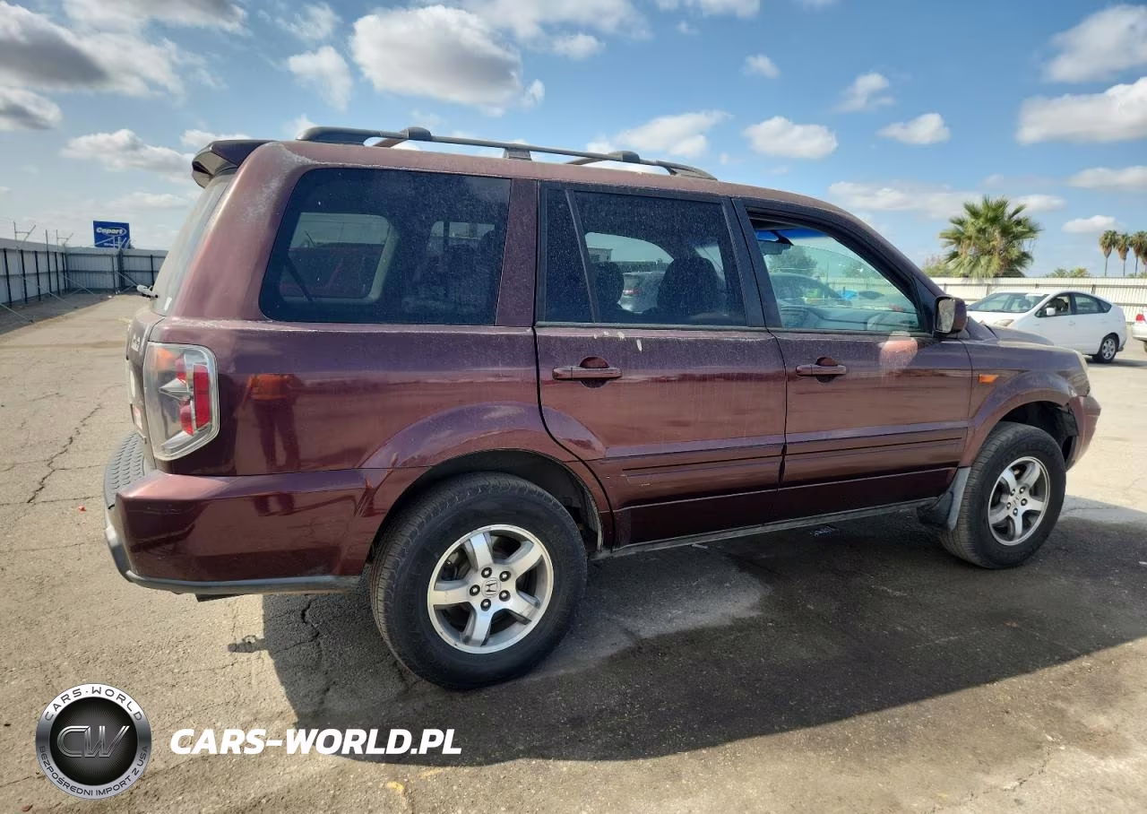 2007 Honda Pilot Exl VIN:5FNYF18527B029857 - 3