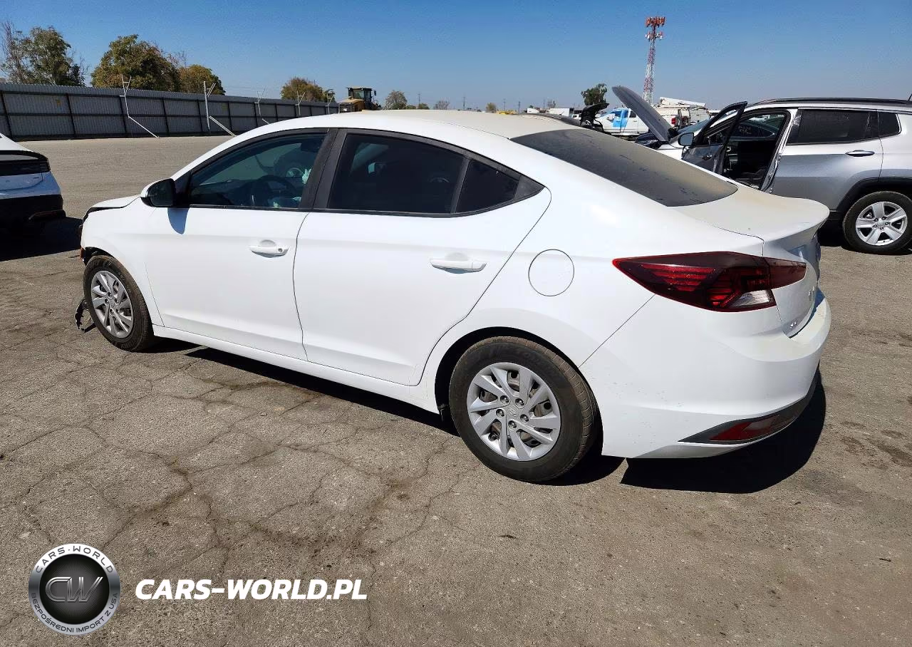 2019 Hyundai Elantra Se VIN:5NPD74LF6KH455834 - 2