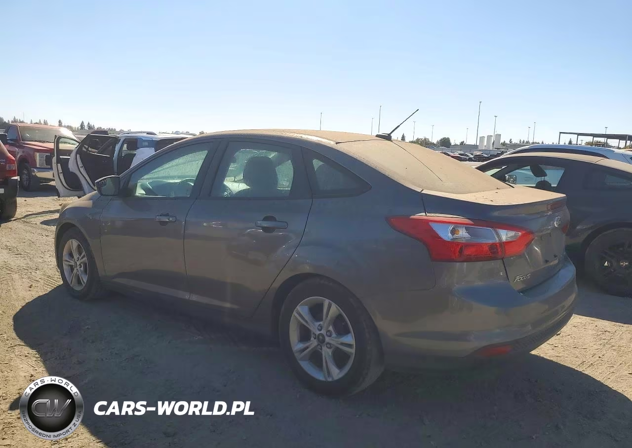 2014 Ford Focus Se VIN:1FADP3F20EL123851 - 2