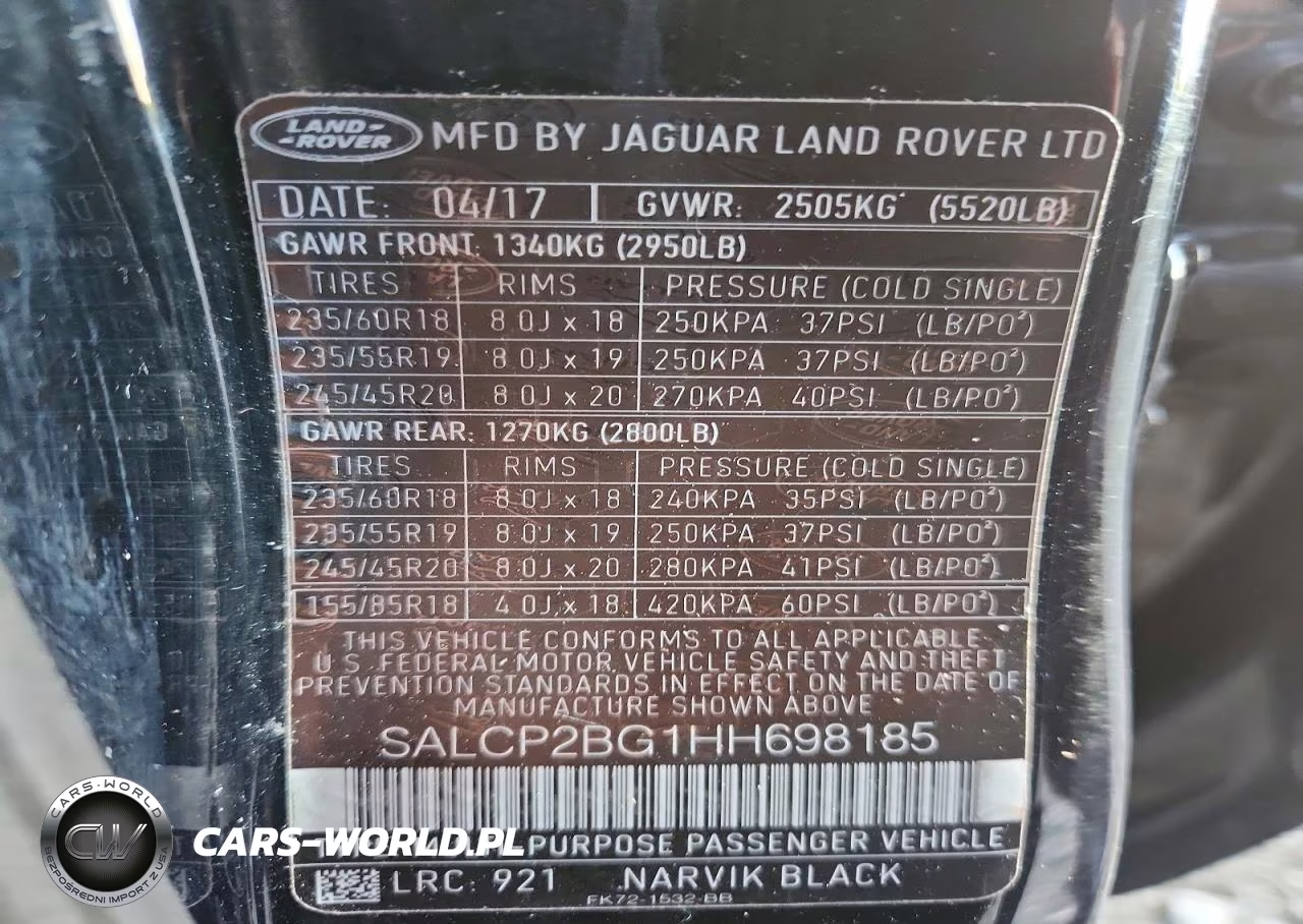 2017 Land Rover Discovery Sport Se VIN:SALCP2BG1HH698185 - 13
