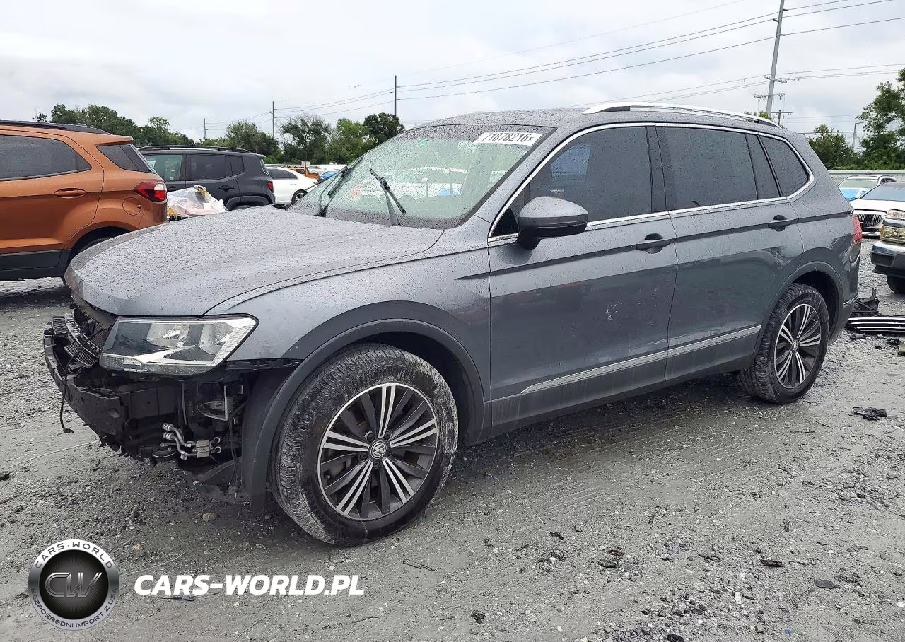 2019 Volkswagen Tiguan Se VIN:3VV2B7AX2KM161569 - 1