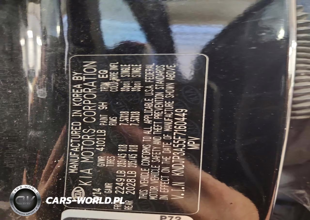 2015 Kia Soul + VIN:KNDJP3A55F7160449 - 13