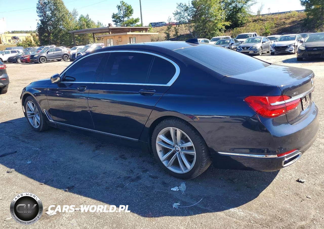 2018 BMW 750 Xi VIN:WBA7F2C55JG423386 - 2