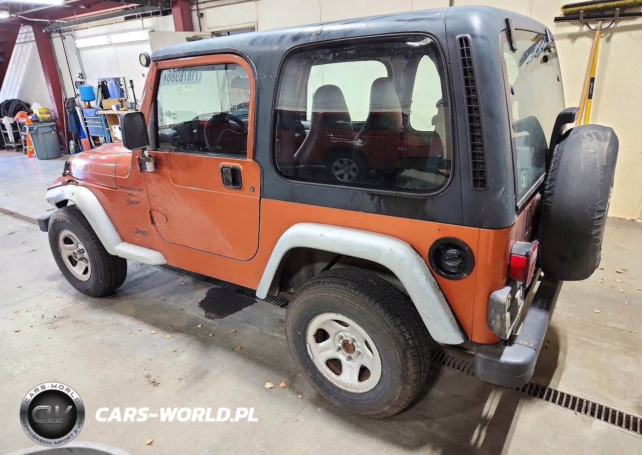 2001 Jeep Wrangler - Tj Sport VIN:1J4FA49SX1P329150 - 2