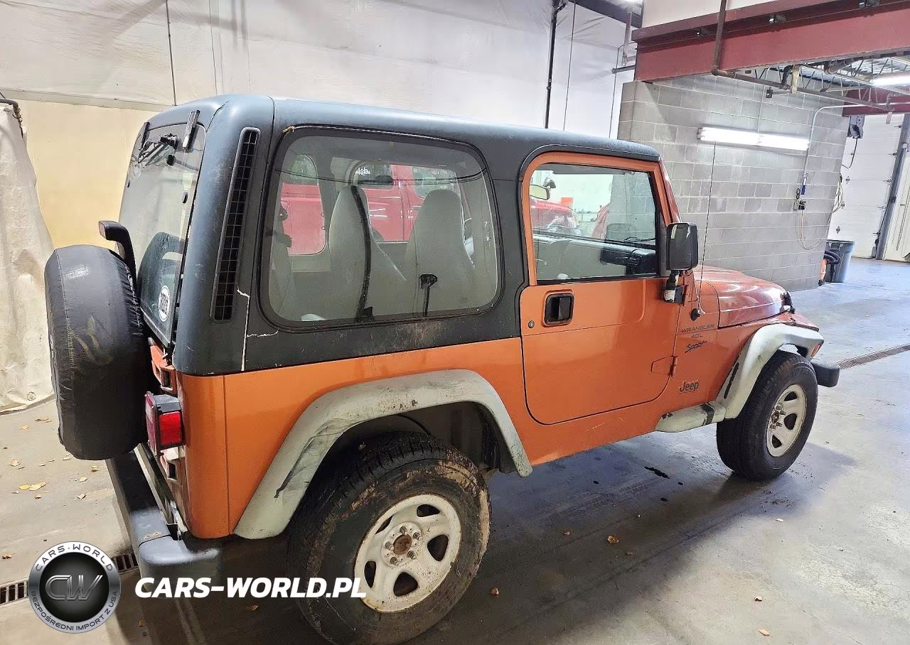2001 Jeep Wrangler - Tj Sport VIN:1J4FA49SX1P329150 - 3