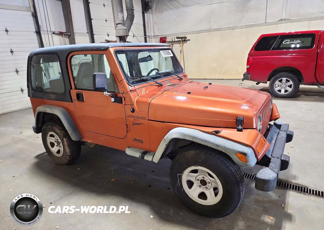 2001 Jeep Wrangler - Tj Sport VIN:1J4FA49SX1P329150 - 4