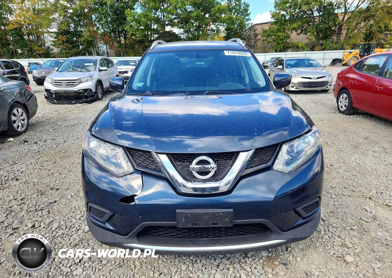 2016 Nissan Rogue S VIN:KNMAT2MV4GP719332 - 5