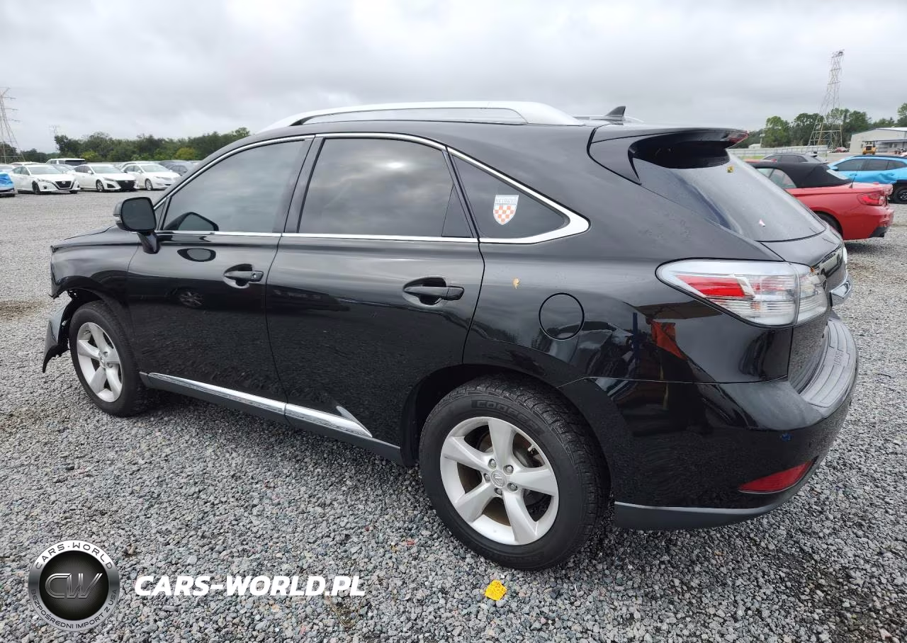 2011 Lexus Rx 350 VIN:2T2BK1BA7BC100504 - 2