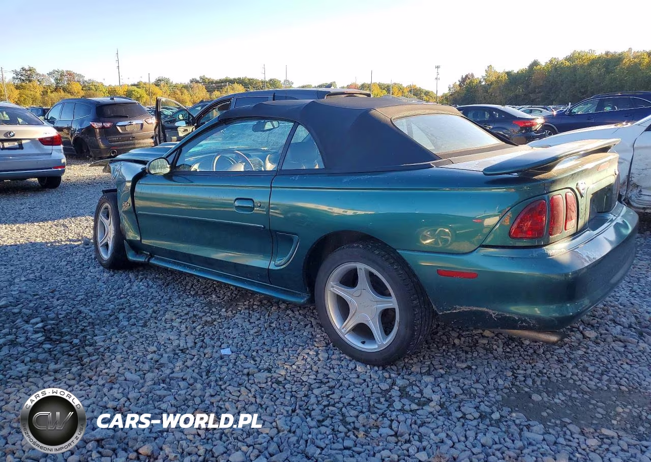 1997 Ford Mustang Gt VIN:1FALP45X8VF122833 - 2