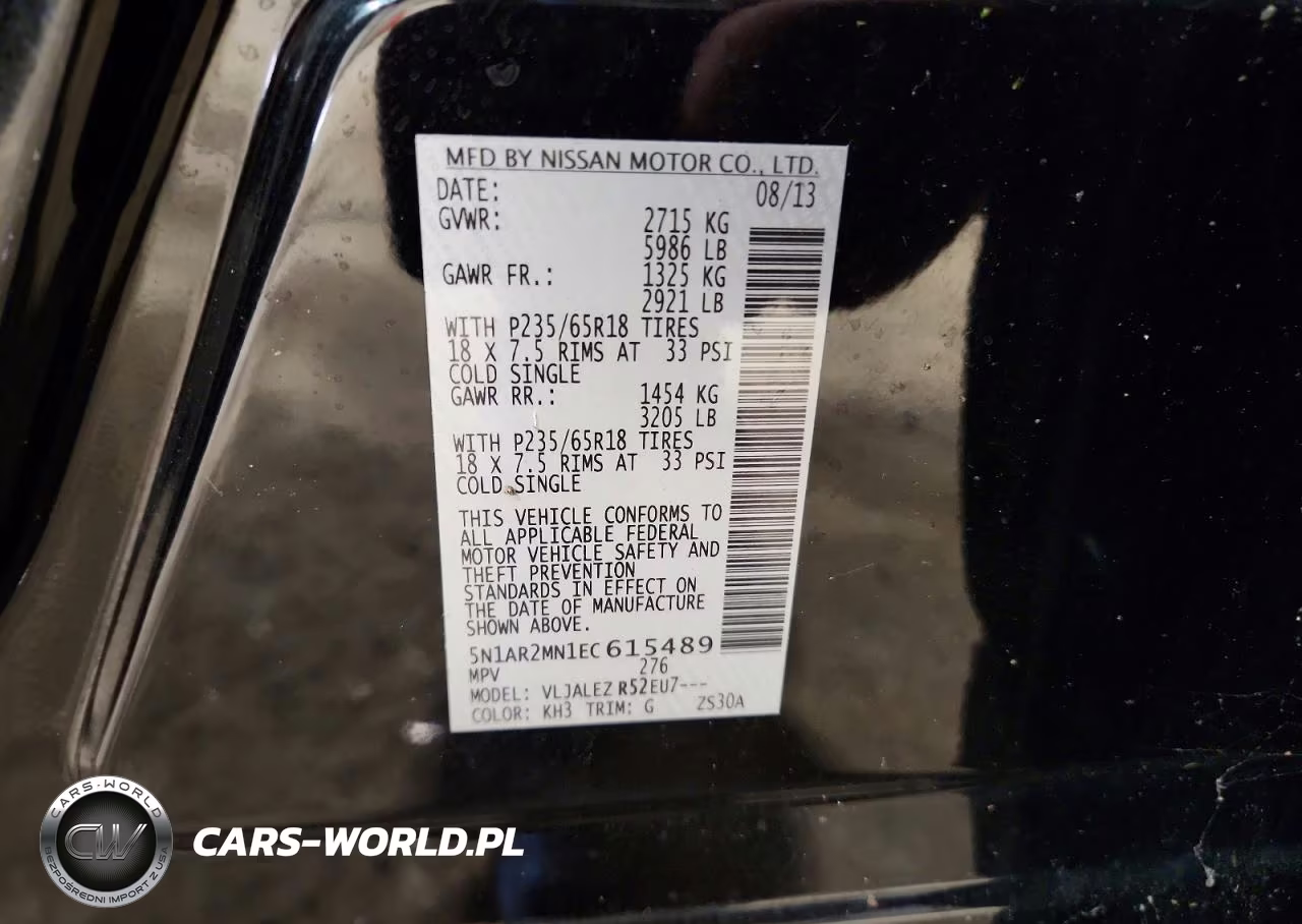 2014 Nissan Pathfinder S VIN:5N1AR2MN1EC615489 - 13
